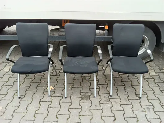 3 sedie da conferenza Haworth Comforto