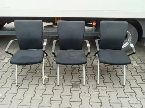 3 sedie da conferenza Haworth Comforto