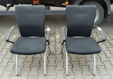 2 sedie da conferenza Haworth Comforto