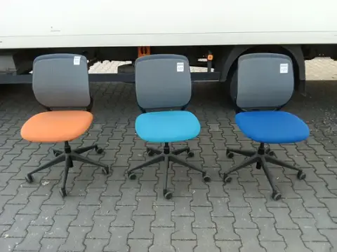 3x sedia girevole da ufficio Steelcase Cobi P483 Work 1