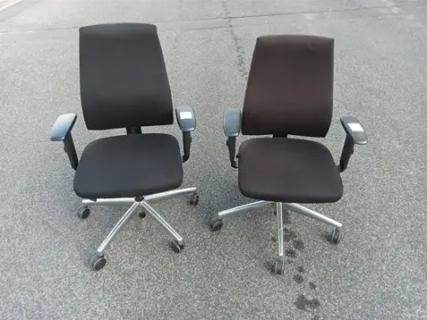 2 sedie girevoli da ufficio Interstuhl goal