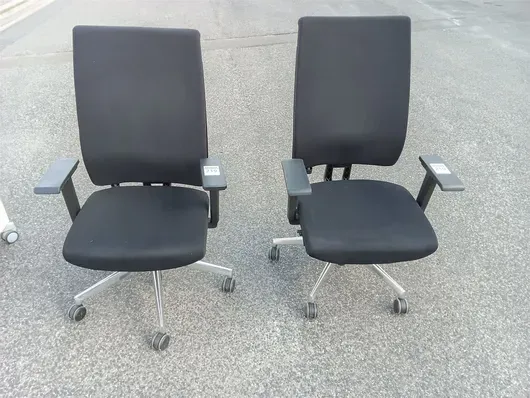 2x sedia girevole da ufficio Viasit