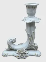 Candelero "Sitzendorf", alto 15 cm