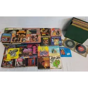 Parti vinylplater + singler