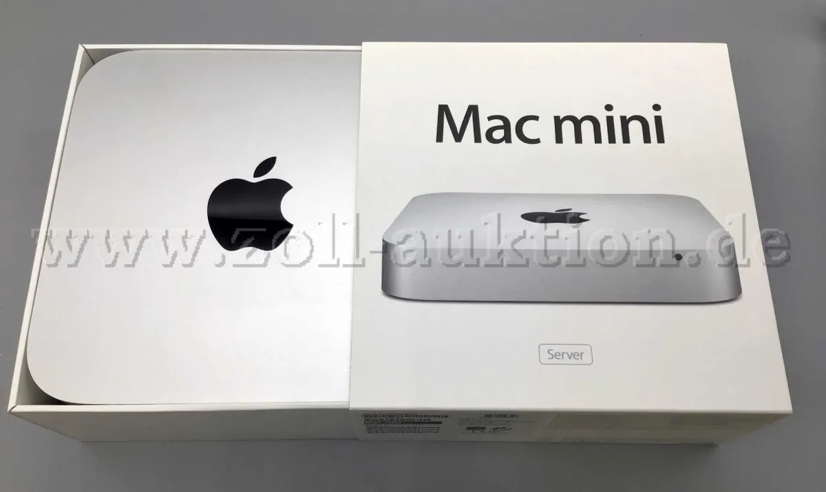 1 جهاز Apple Mac mini Server أصلي (Late 2012) طراز A1347 + شاشة + محول طاقة