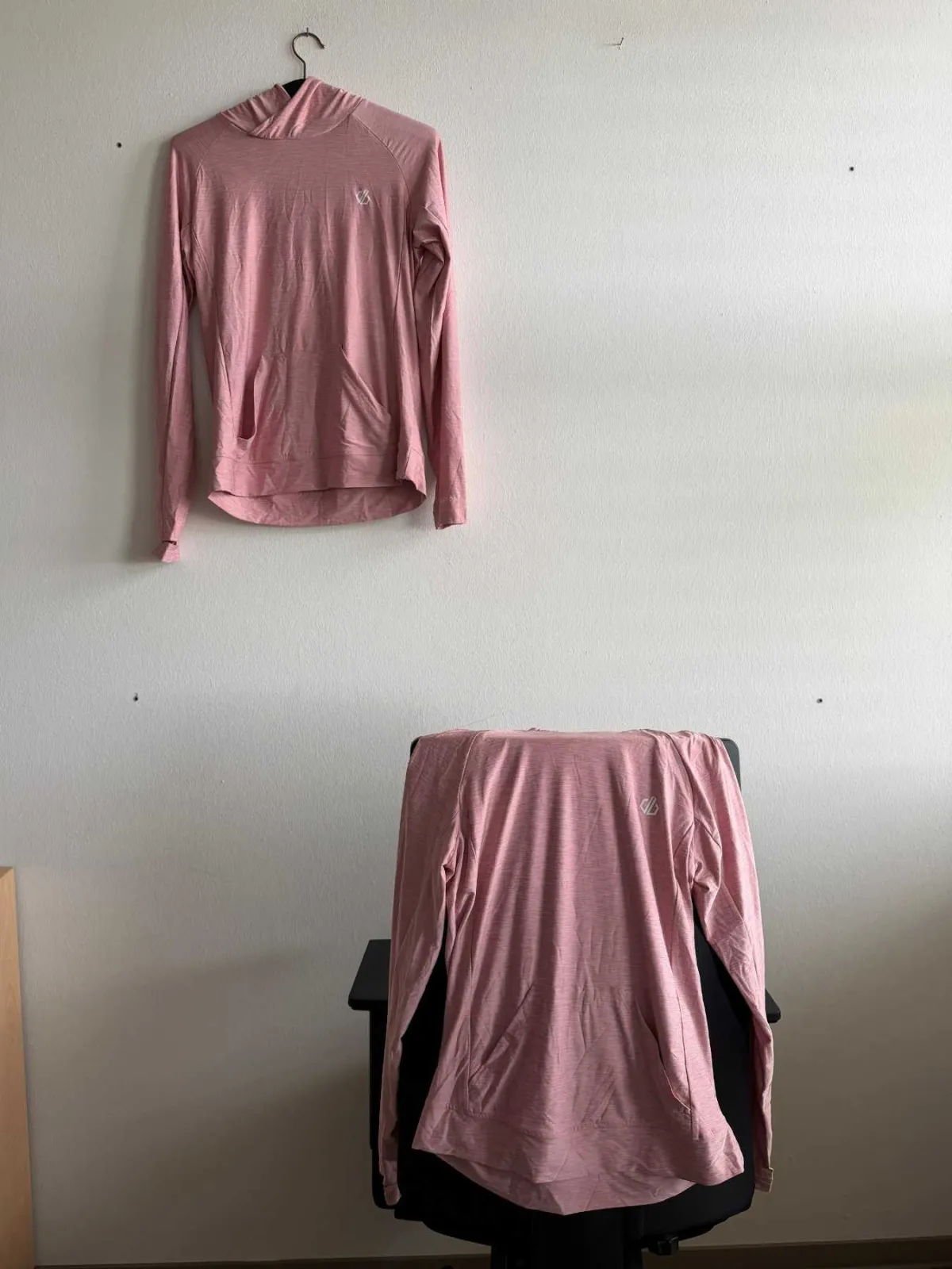 1 SaPo original Dare 2B Sprint City Hoodie, str. 34 + 36, powder pink, ny, 2 dele