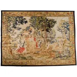Großer Wandteppich mit dem Triumph des Bacchus und der Ariadne