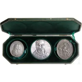 Three medals, Italy, German Empire and Poland, 16th - 20th century