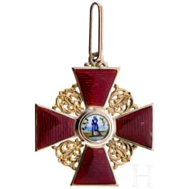 Řád sv. Anny - Kříž 2. třídy, Rusko, kolem roku 1900