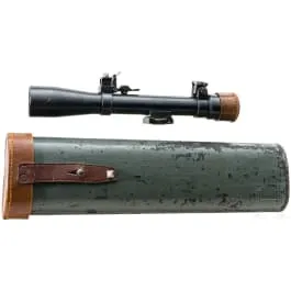 狙击瞄准镜 C.P. Goerz 4倍,带套筒
