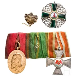 Dreiteilige badische Ordensspange