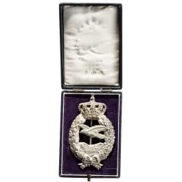 Succession d'un officier observateur – insigne bavarois de souvenir d'aviateur
