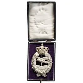 Succession d'un officier observateur – insigne bavarois de souvenir d'aviateur