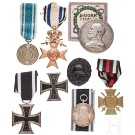 Petit lot de décorations de Bavière