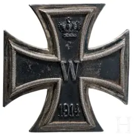 Croix de fer 1914, 1re classe, fabrication AWS