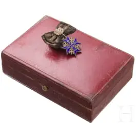 Generál Gerhard Tappen - Miniatura řádu Pour le Mérite s dubovými listy