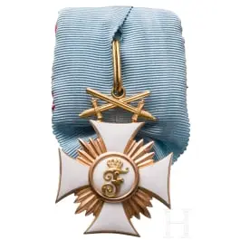 Fridrichův řád, Rytířský kříž 1. třídy s meči