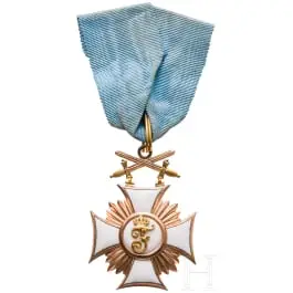 Fridrichův řád, Rytířský kříž 1. třídy s meči