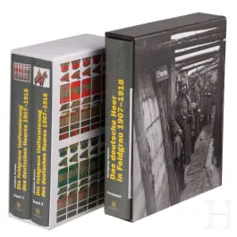 Drie delen "Die Feldgraue Uniformierung des deutschen Heeres 1907-1918"