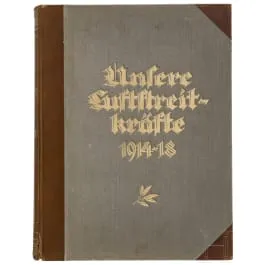 Buch „Unsere Luftstreitkräfte 1914-1918" von Walter von Eberhardt