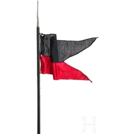Lance de cavalerie M 1823 avec drapeau