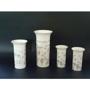 4 vaser Rosenthal 15, 19 og 26 cm