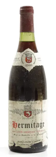 Domaine Jean-Louis Chave Hermitage rouge 1981