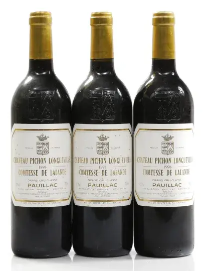 Chateau Pichon Longueville Comtesse de Lalande Chateau Pichon Longueville Comtesse de Lalande 1998