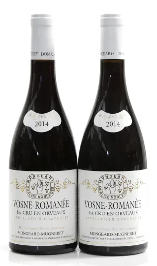 Mongeard-Mugneret Vosne Romanee Les Orveaux 1er Cru 2014