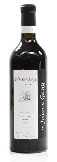 Kalleske Shiraz "Johann Georg" Old Vine 2007