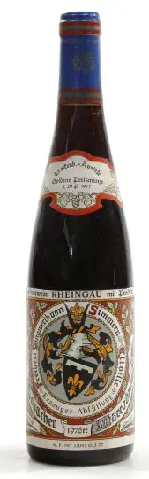 Weingut Freiherr Langwerth von Simmern´sches Rentamt Erbacher Marcobrunn Riesling Trockenbeerenauslese 1976
