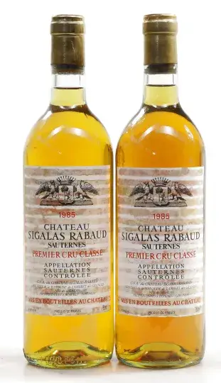 Chateau Sigalas Rabaud Chateau Sigalas Rabaud 1985