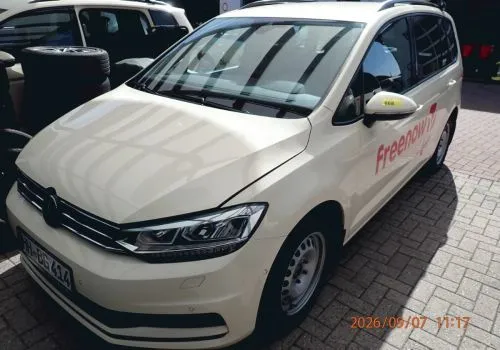 1 adet VW Touran, plaka: HH-BG 414, ilk tescil 27.06.2023, şasi numarası: WVGZZZ1T5PW019284, 253.309 km