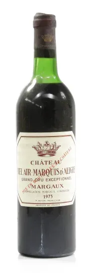 Chateau Bel Air Chateau Belair Marquis d Aligre 1975