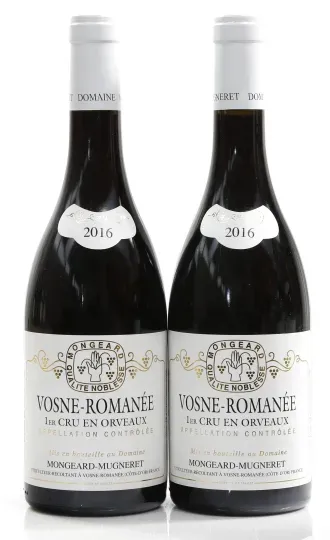 Mongeard-Mugneret Vosne Romanee Les Orveaux 1er Cru 2016
