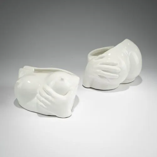 Piero Fornasetti – Two ashtrays, 1960s (design)