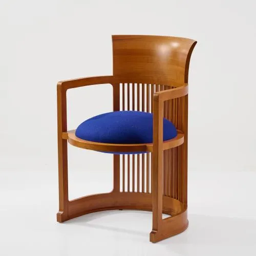 Frank Lloyd Wright – Fauteuil 'Barrel Chair', 1904/1905 (design)