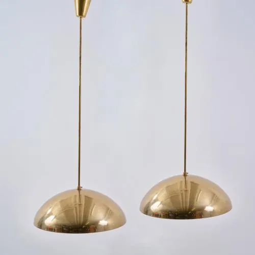 Paavo Tynell (attributed) – Two ceiling lamps, 1940s (design)