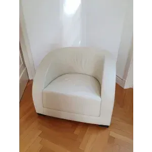 Křeslo - Armani Casa Essex Armchair (kůže, šířka 90 cm)