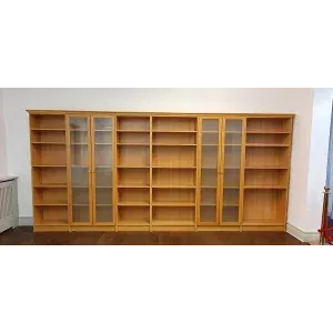 Armoires de bureau 6 éléments env. 440 x 205 cm