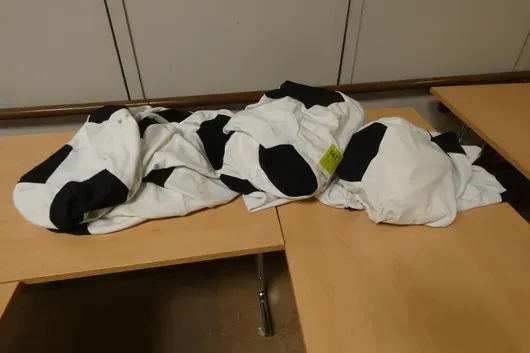 3x Worki-pufy piłkarskie