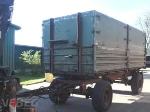 2 akslı damperli römork Kögel AK 18