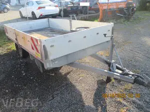 Tandem römork, açık kasa PHT 2000