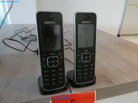2 telefoane fără fir AVM FRITZ!Fon