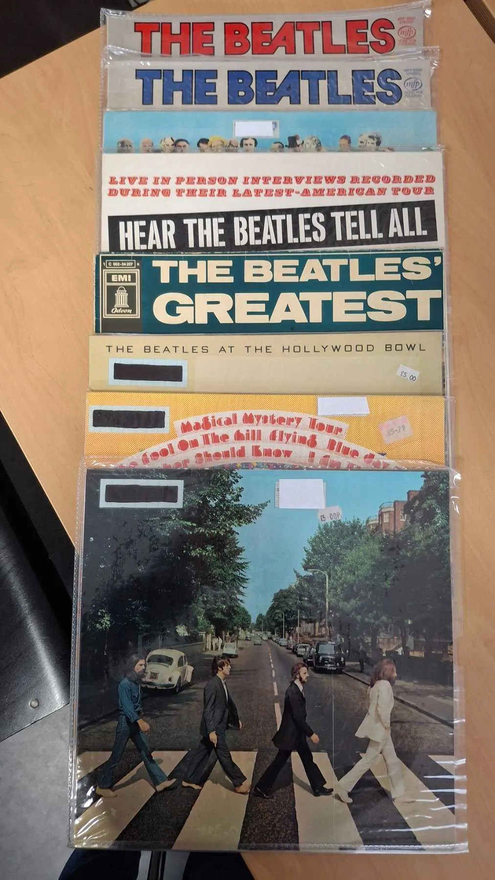 8 hanglemez/LP The Beatles