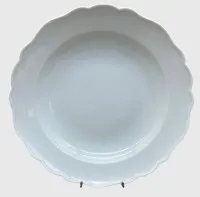Farfurie mare "Meissen" porțelan alb, î-5 cm, diam-26 cm, sort 1