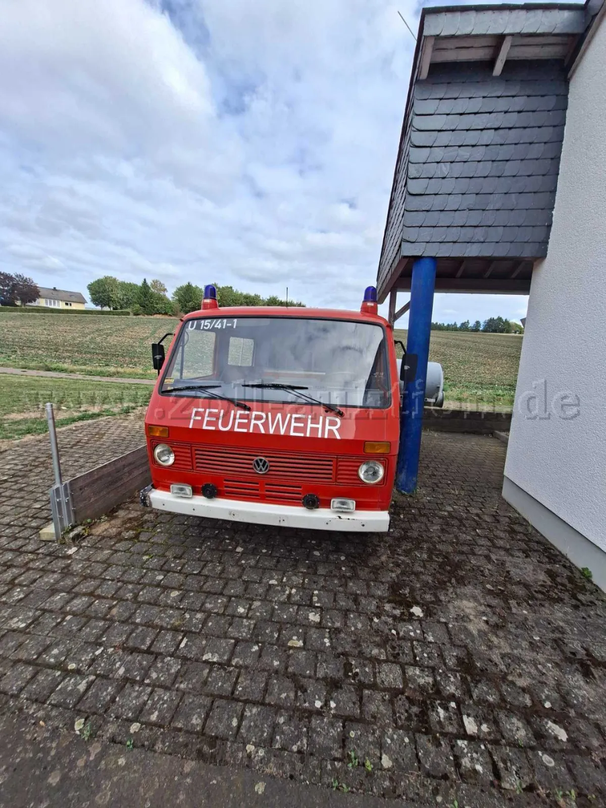 1 autopompa dei vigili del fuoco Volkswagen TSF tipo 281