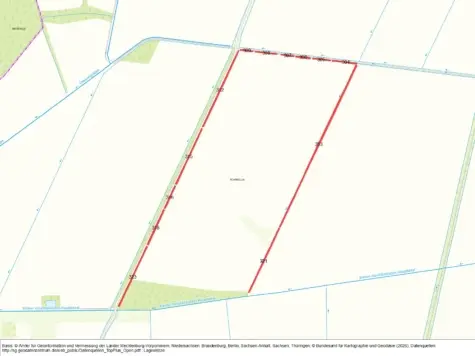 Gräben in Betzin 1