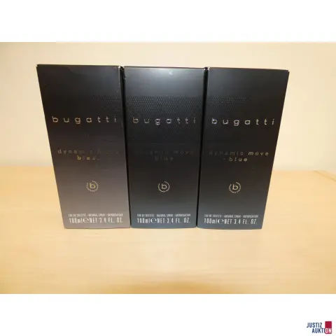 Drie Bugatti parfums