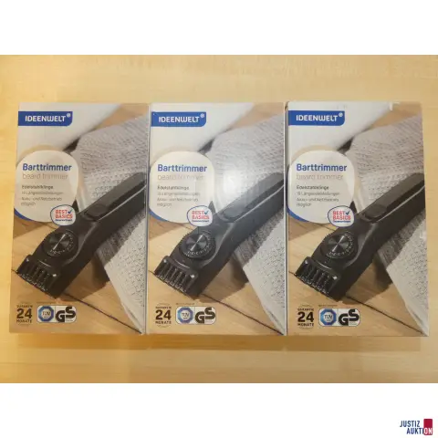 Drie Rossmann baardtrimmers